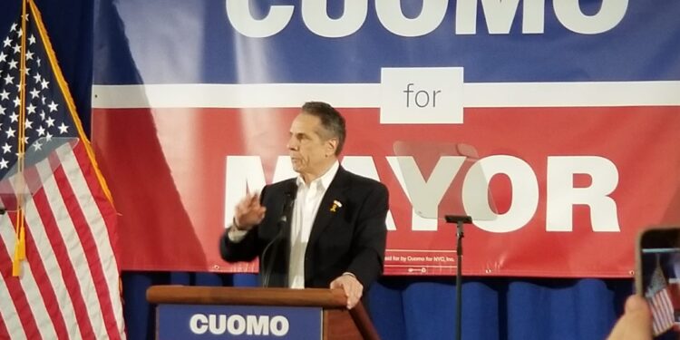 Former Governor Andrew Cuomo Kicks Off NYC Mayoral Campaign With Union Endorsements